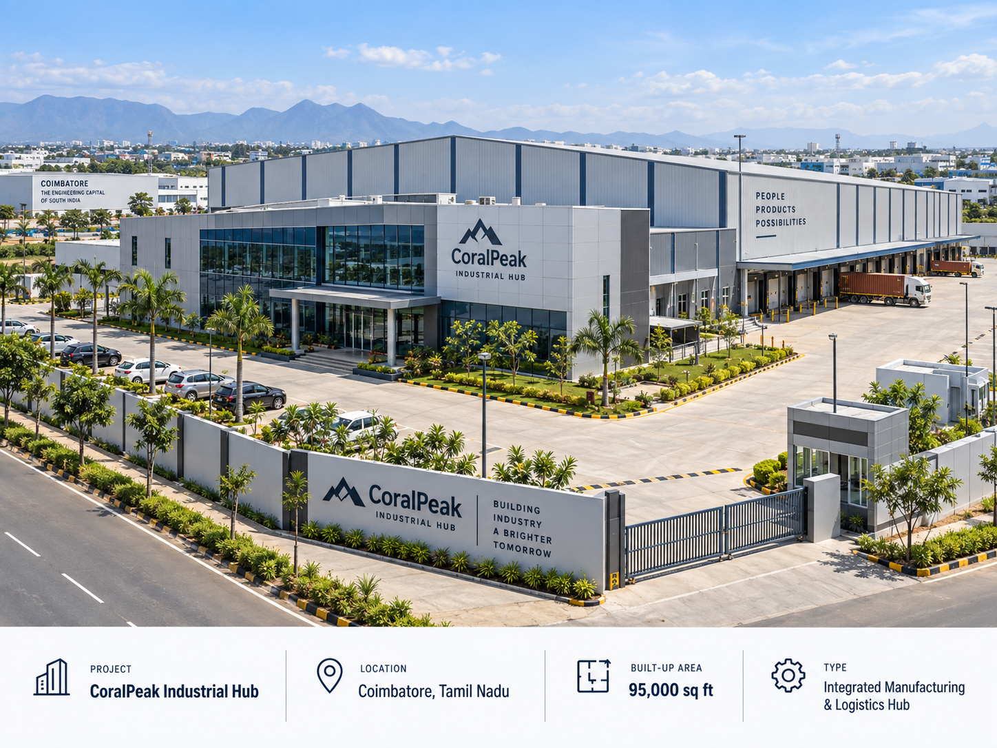 CoralPeak Industrial Hub